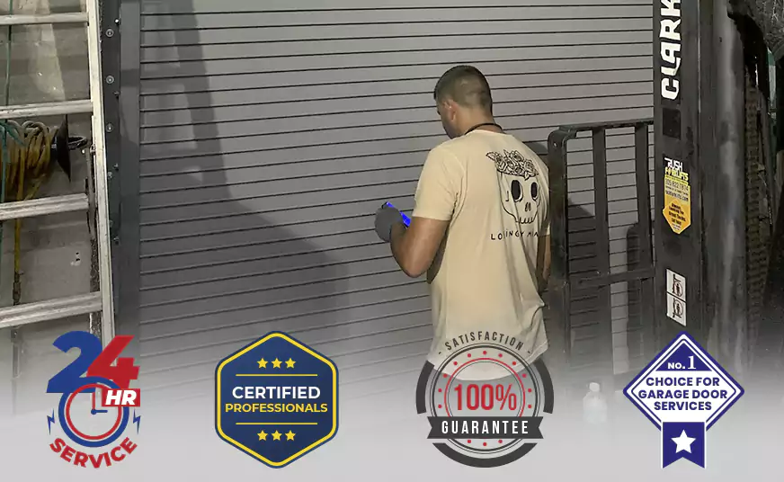 Garage Door Bottom Panel Repair in Surfside, FL