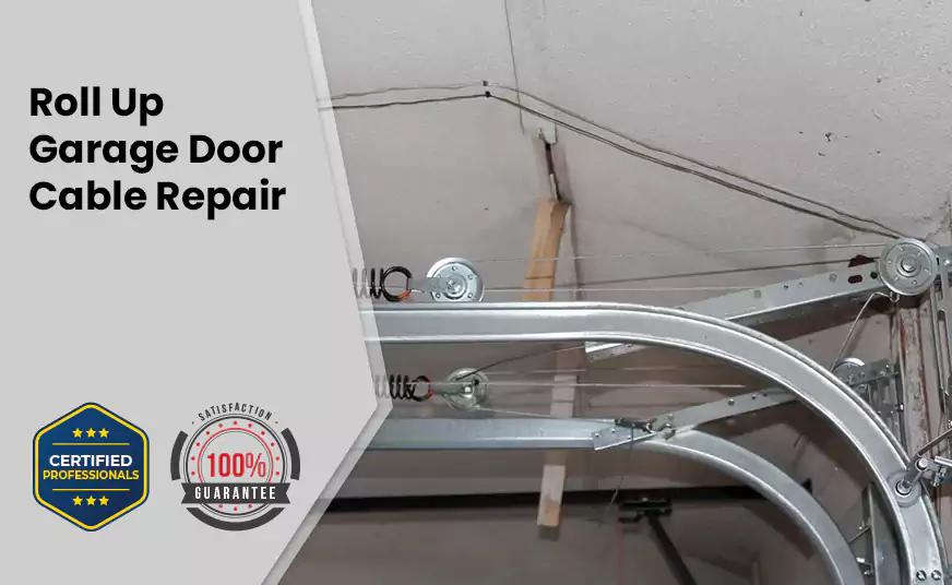 Roll Up Garage Door Cable Repair in Surfside, FL