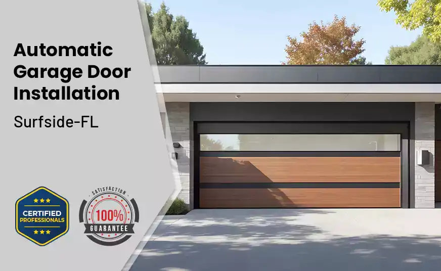 Automatic Garage Door Installation  Surfside-FL